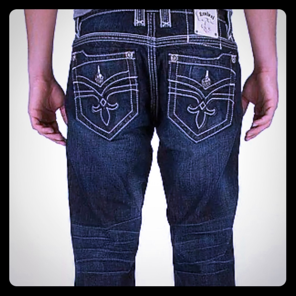 Rock Revival “Corbin” bootcut style Jeans 34 x 32